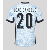 Portugal Joao Cancelo #20 Replica Away Shirt Euro 2024 Short Sleeve